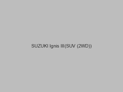 Kits electricos económicos para SUZUKI Ignis III(SUV (2WD))